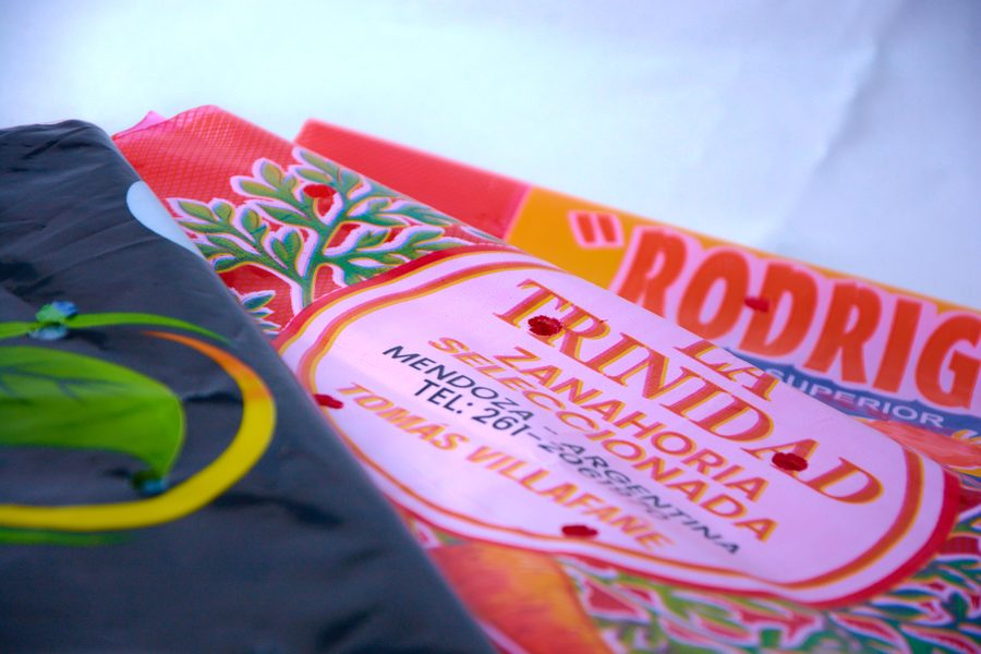 Bolsas de polietileno impresas con la marca del cliente